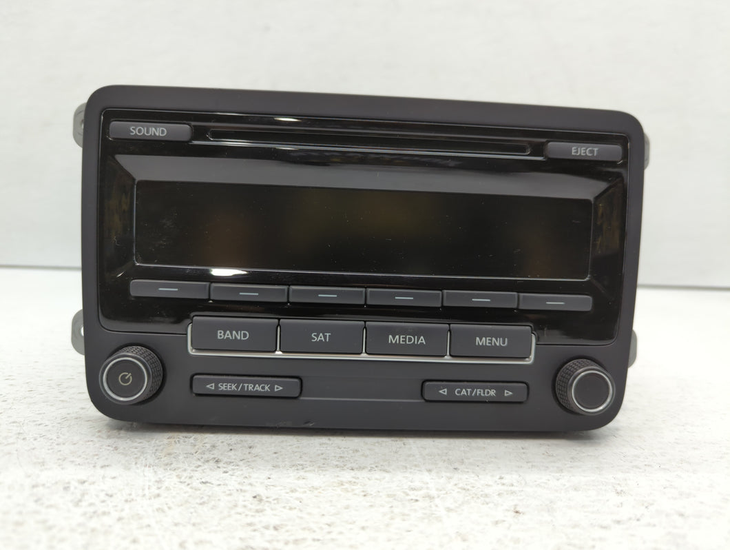 2015-2017 Volkswagen Jetta Radio AM FM Cd Player Receiver Replacement P/N:1K0 035 164 J Fits 2015 2016 2017 OEM Used Auto Parts