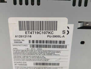 2014 Ford Edge Radio AM FM Cd Player Receiver Replacement P/N:ET4T 19C107-KC ET4T-19C107-KA Fits OEM Used Auto Parts