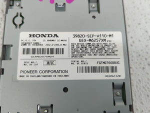 2006-2008 Acura Tl Radio AM FM Cd Player Receiver Replacement P/N:39820-SEP-A110M1 Fits 2006 2007 2008 OEM Used Auto Parts