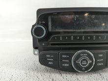 2012 Chevrolet Sonic Radio AM FM Cd Player Receiver Replacement P/N:95179057 Fits OEM Used Auto Parts