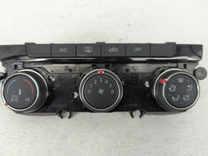 2015-2017 Volkswagen Golf Climate Control Module Temperature AC/Heater Replacement P/N:5G0907426Q 5GM907426A Fits 2015 2016 2017 OEM Used Auto Parts