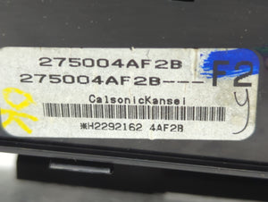 2017-2019 Nissan Sentra Climate Control Module Temperature AC/Heater Replacement P/N:275004AF2B 275004AT2A Fits 2017 2018 2019 OEM Used Auto Parts