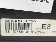 2011-2015 Hyundai Sonata Climate Control Module Temperature AC/Heater Replacement P/N:97250-4RDB4 97250-4RDB3 Fits OEM Used Auto Parts