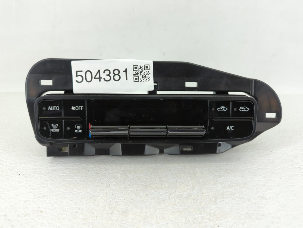 2017-2019 Toyota Corolla Climate Control Module Temperature AC/Heater Replacement P/N:55468-02060 75K114 Fits 2017 2018 2019 OEM Used Auto Parts