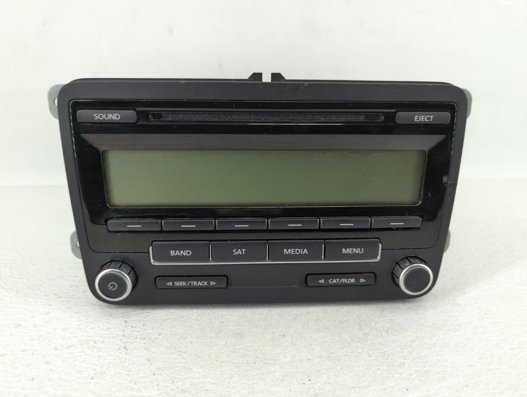 2011-2014 Volkswagen Jetta Radio AM FM Cd Player Receiver Replacement P/N:1K0 035 164 1K0 035 164 D Fits OEM Used Auto Parts