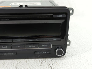 2011-2014 Volkswagen Jetta Radio AM FM Cd Player Receiver Replacement P/N:1K0 035 164 F 1K0 035 164 Fits OEM Used Auto Parts