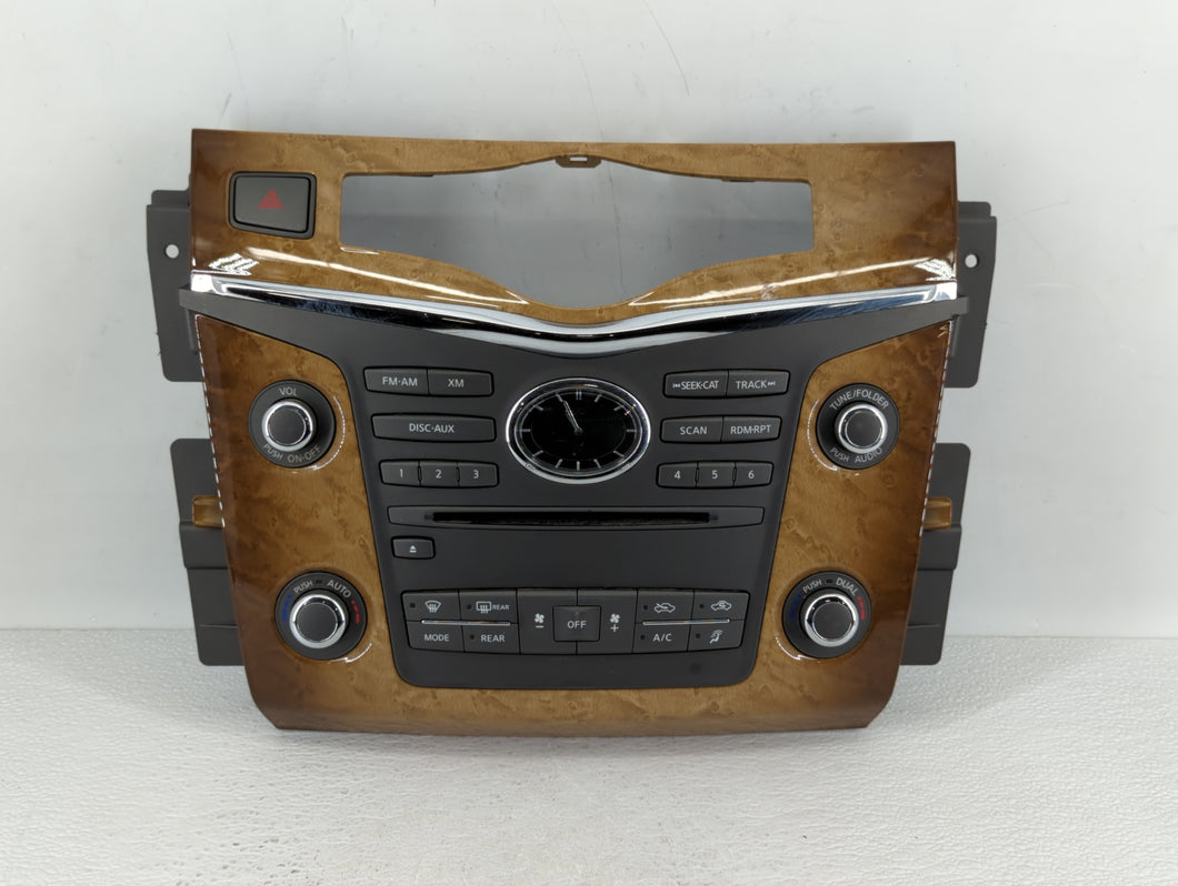 2014-2017 Infiniti Qx80 Radio Control Panel