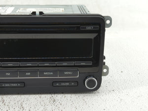 2011-2014 Volkswagen Jetta Radio AM FM Cd Player Receiver Replacement P/N:1K0 035 164 D 1K0 035 164 F Fits OEM Used Auto Parts