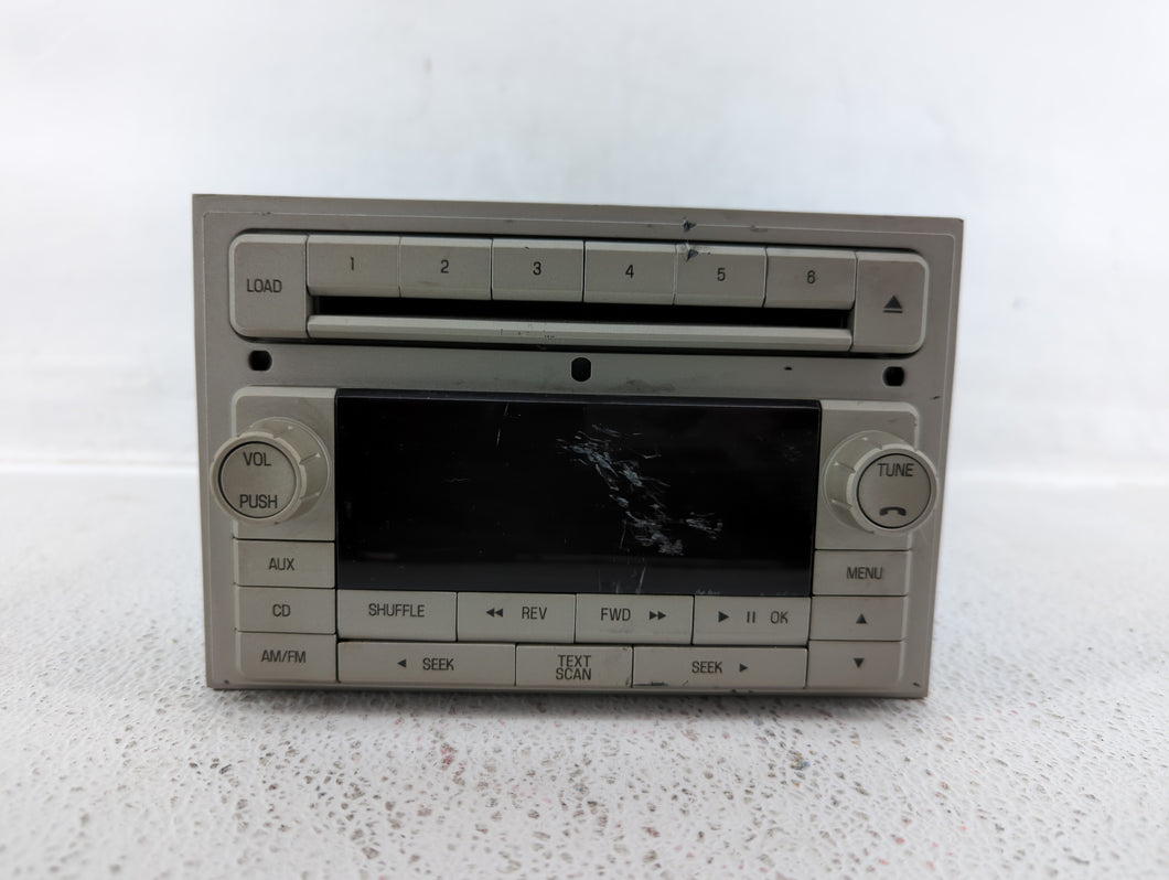 2008 Lincoln Mkz Radio AM FM Cd Player Receiver Replacement P/N:8H6T-18C815-AD Fits OEM Used Auto Parts