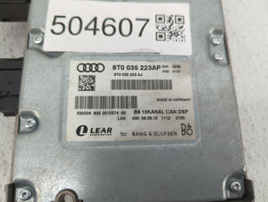 2009-2010 Audi A4 Radio AM FM Cd Player Receiver Replacement P/N:8T0 035 223AP Fits 2009 2010 OEM Used Auto Parts