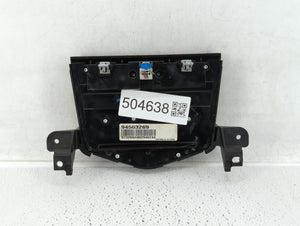 2011 Chevrolet Cruze Radio Control Panel