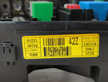 2012-2013 Hyundai Equus Fusebox Fuse Box Panel Relay Module P/N:91231-3N732 Fits 2012 2013 OEM Used Auto Parts