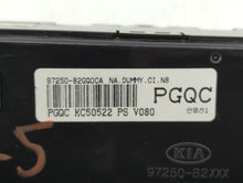 2014-2016 Kia Soul Climate Control Module Temperature AC/Heater Replacement P/N:97250-B2GQ0CA Fits 2014 2015 2016 OEM Used Auto Parts