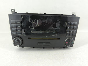 2006-2007 Mercedes-Benz C230 Radio AM FM Cd Player Receiver Replacement P/N:A 203 870 51 89 A 203 870 5189 Fits 2006 2007 OEM Used Auto Parts