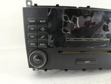 2006-2007 Mercedes-Benz C230 Radio AM FM Cd Player Receiver Replacement P/N:A 203 870 51 89 A 203 870 5189 Fits 2006 2007 OEM Used Auto Parts