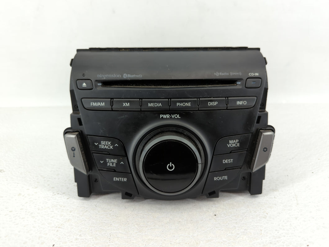 2012-2013 Hyundai Azera Radio AM FM Cd Player Receiver Replacement P/N:96560-3V4014X Fits 2012 2013 OEM Used Auto Parts