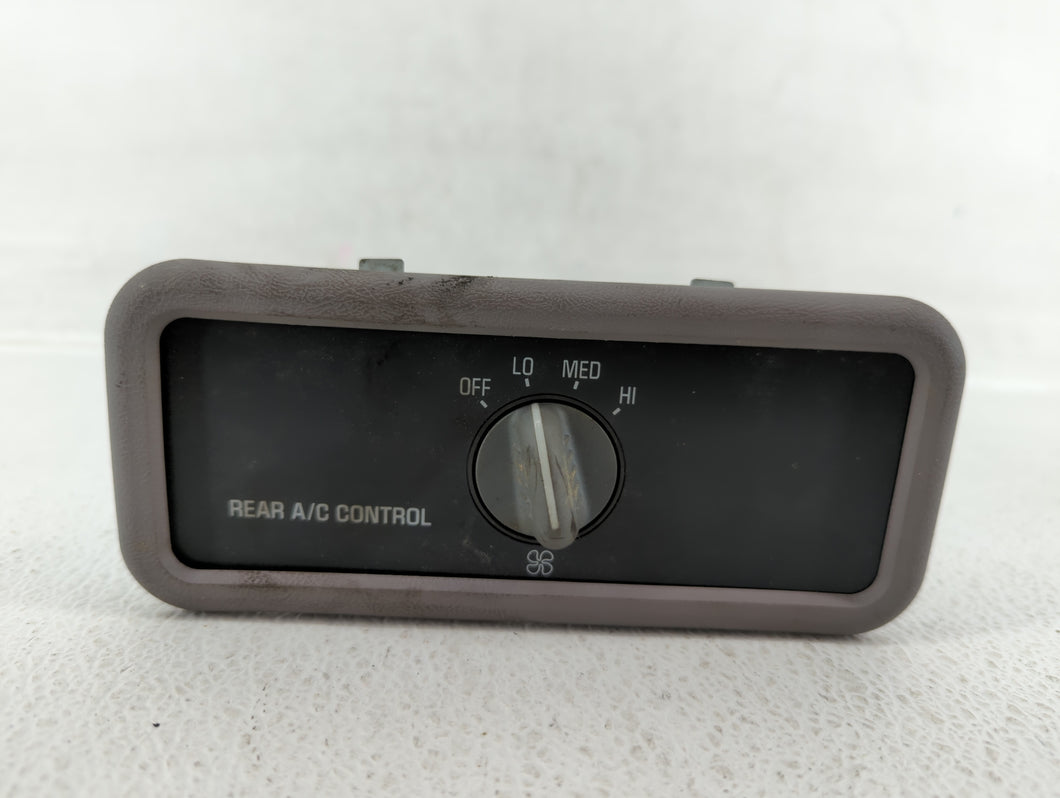 1996-2000 Chevrolet Tahoe Ac Heater Rear Climate Control Temperature Oem