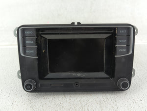 2016 Volkswagen Passat Radio AM FM Cd Player Receiver Replacement P/N:561 035 150 561 035 150 A Fits 2013 2014 2015 2017 OEM Used Auto Parts