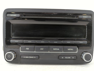 2011-2014 Volkswagen Jetta Radio AM FM Cd Player Receiver Replacement P/N:1K0 035 164 D Fits 2011 2012 2013 2014 2015 2016 OEM Used Auto Parts