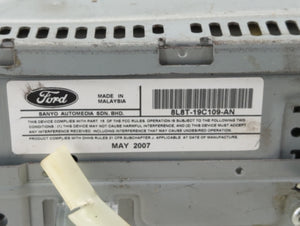 2008 Ford Escape Radio AM FM Cd Player Receiver Replacement P/N:8L8T-19C109-AN 8L8T-18C869-BR33 Fits OEM Used Auto Parts