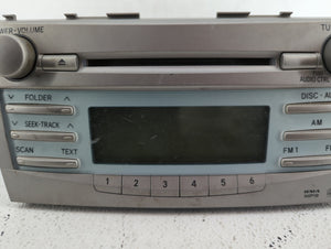 2007-2009 Toyota Camry Radio AM FM Cd Player Receiver Replacement P/N:86120-06180 Fits 2007 2008 2009 OEM Used Auto Parts