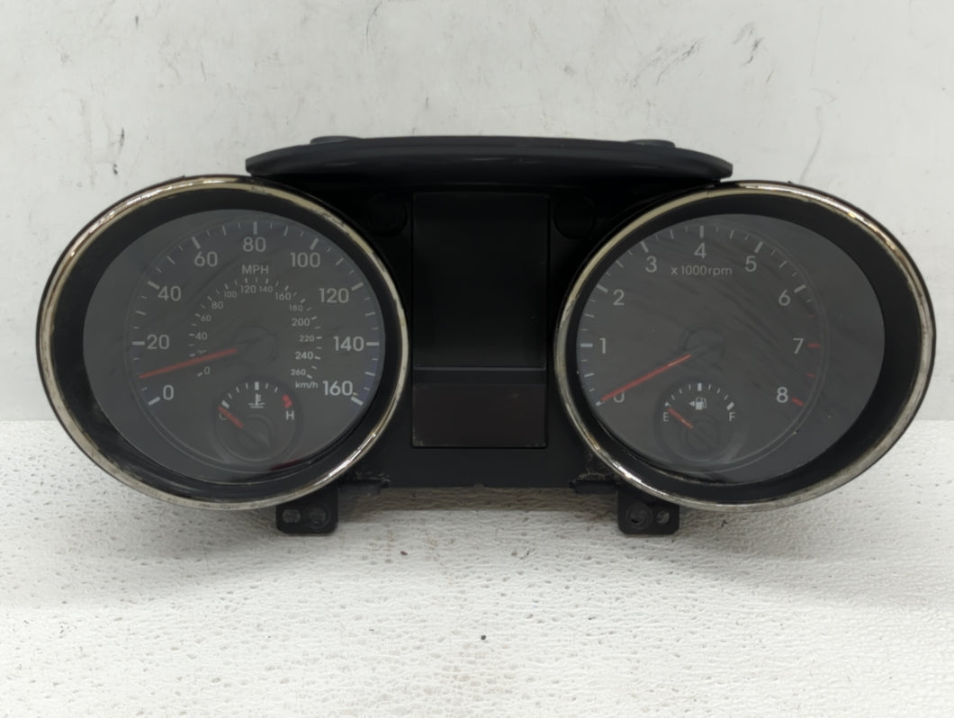 2011-2012 Hyundai Genesis Instrument Cluster Speedometer Gauges P/N:94011-2M590 94031-2M000 Fits 2011 2012 OEM Used Auto Parts