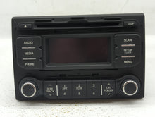 2012-2015 Kia Rio Radio AM FM Cd Player Receiver Replacement P/N:96170-1W955CA 96170-1W900CA Fits 2012 2013 2014 2015 OEM Used Auto Parts