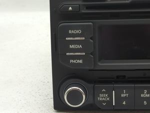 2012-2015 Kia Rio Radio AM FM Cd Player Receiver Replacement P/N:96170-1W955CA 96170-1W900CA Fits 2012 2013 2014 2015 OEM Used Auto Parts