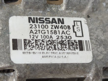 2010-2012 Nissan Sentra Alternator Replacement Generator Charging Assembly Engine OEM P/N:A2TG1581AC 23100 ZW40A Fits OEM Used Auto Parts