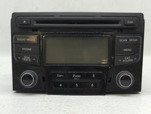 2013-2014 Hyundai Sonata Radio AM FM Cd Player Receiver Replacement P/N:96180-3Q8504X 96180-3Q8004X Fits 2013 2014 OEM Used Auto Parts