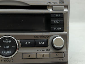 2010-2012 Subaru Legacy Radio AM FM Cd Player Receiver Replacement P/N:86201AJ64A Fits 2010 2011 2012 OEM Used Auto Parts