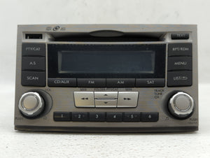 2012-2014 Subaru Legacy Radio AM FM Cd Player Receiver Replacement P/N:86201AJ61A Fits 2012 2013 2014 OEM Used Auto Parts