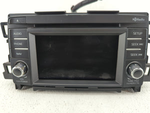 2014 Mazda 6 Radio AM FM Cd Player Receiver Replacement P/N:GJS2 66 DV0B GJS2 66 DV0A Fits OEM Used Auto Parts