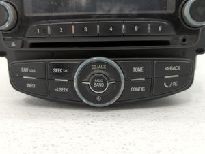 2012 Chevrolet Sonic Radio AM FM Cd Player Receiver Replacement P/N:95909138 95179057 Fits OEM Used Auto Parts