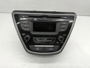 2014-2016 Hyundai Elantra Radio AM FM Cd Player Receiver Replacement P/N:96170-3X156GU Fits 2014 2015 2016 OEM Used Auto Parts