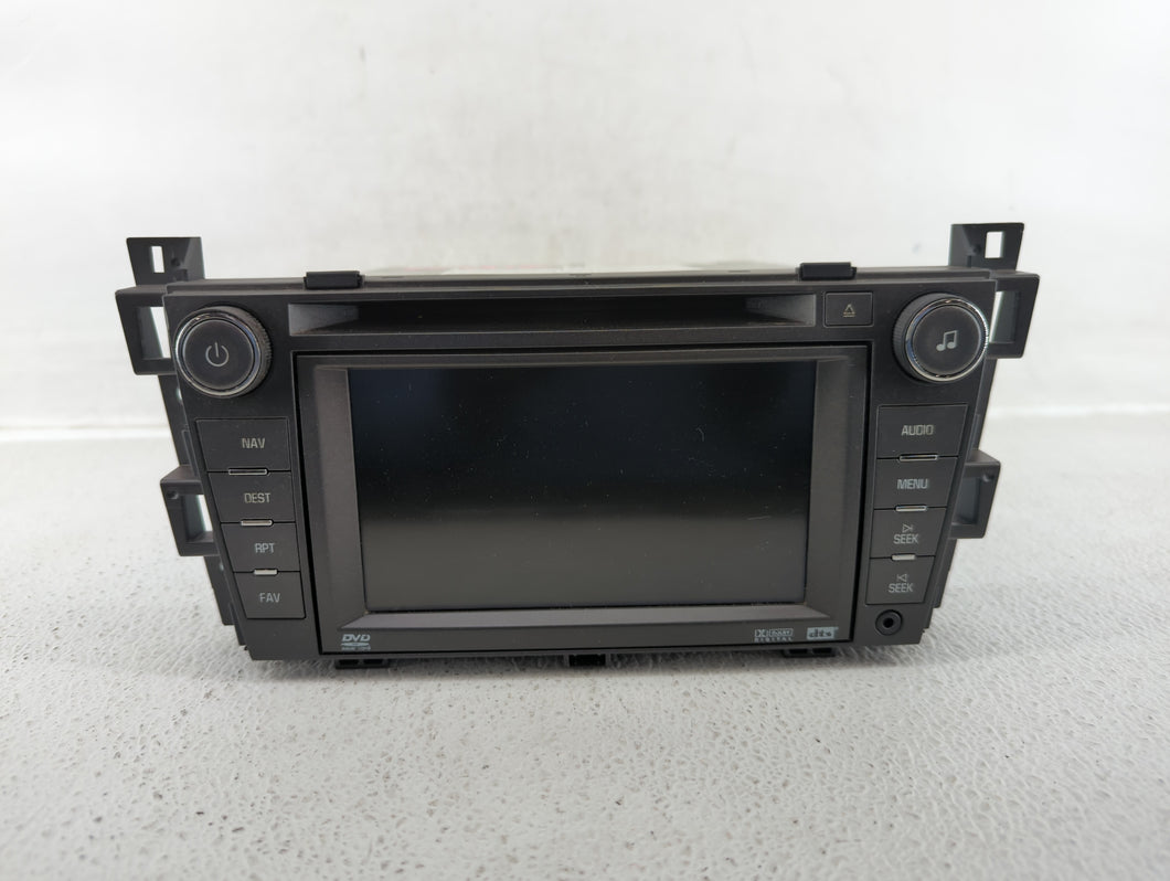 2008-2009 Cadillac Srx Radio AM FM Cd Player Receiver Replacement P/N:25837571 25851426 Fits 2008 2009 OEM Used Auto Parts