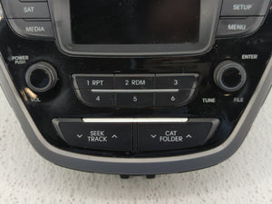 2014-2016 Hyundai Elantra Radio AM FM Cd Player Receiver Replacement P/N:96170-3X156GU Fits 2014 2015 2016 OEM Used Auto Parts