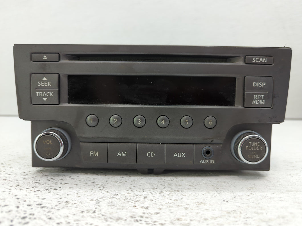 2013-2014 Nissan Sentra Radio AM FM Cd Player Receiver Replacement P/N:28185 3RA2A Fits 2013 2014 OEM Used Auto Parts