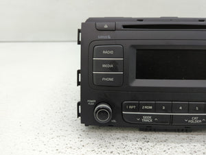 2015-2016 Kia Sedona Radio AM FM Cd Player Receiver Replacement P/N:96160-A9000WAC Fits 2015 2016 OEM Used Auto Parts