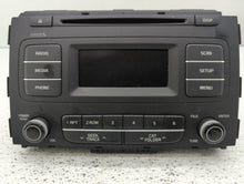 2015-2016 Kia Sedona Radio AM FM Cd Player Receiver Replacement P/N:96160-A9000WAC Fits 2015 2016 OEM Used Auto Parts