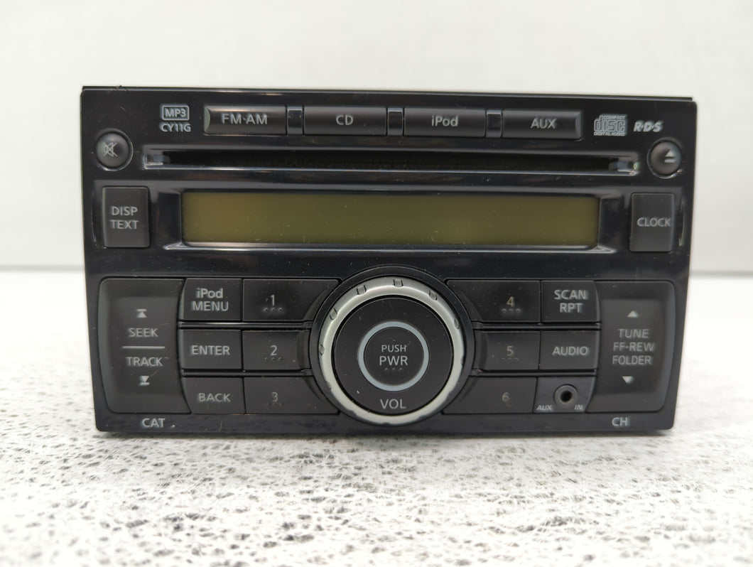 2011-2014 Nissan Juke Radio AM FM Cd Player Receiver Replacement P/N:28185 1KM2A Fits 2011 2012 2013 2014 OEM Used Auto Parts