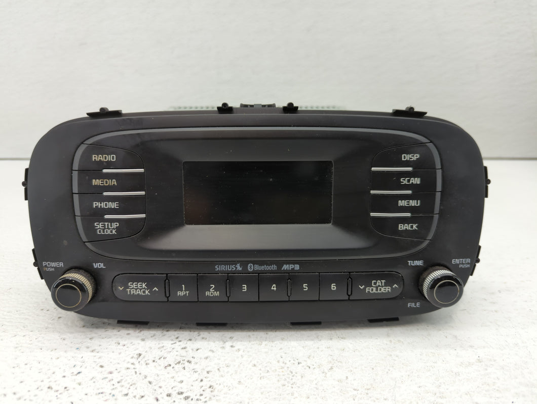 2014-2016 Kia Soul Radio AM FM Cd Player Receiver Replacement P/N:96170-B2090CA Fits 2014 2015 2016 OEM Used Auto Parts