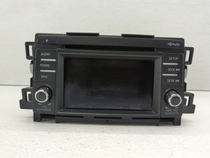 2014 Mazda 6 Radio AM FM Cd Player Receiver Replacement P/N:GJS2 66 DV0A GJS2 66 DV0B Fits OEM Used Auto Parts
