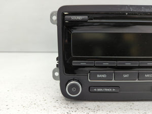 2014 Volkswagen Jetta Radio AM FM Cd Player Receiver Replacement P/N:1K0035164F Fits 2013 2015 OEM Used Auto Parts