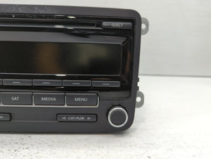 2014 Volkswagen Jetta Radio AM FM Cd Player Receiver Replacement P/N:1K0035164F Fits 2013 2015 OEM Used Auto Parts