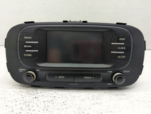 2017-2019 Kia Soul Radio AM FM Cd Player Receiver Replacement P/N:96180-B2360CA Fits 2017 2018 2019 OEM Used Auto Parts