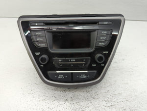 2013 Hyundai Elantra Radio AM FM Cd Player Receiver Replacement P/N:96170-3X165RA5 Fits OEM Used Auto Parts