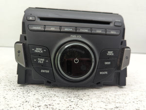 2012-2013 Hyundai Azera Radio AM FM Cd Player Receiver Replacement P/N:96560-3V4004X Fits 2012 2013 OEM Used Auto Parts