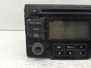 2012-2014 Hyundai Sonata Radio AM FM Cd Player Receiver Replacement P/N:96180-3Q8004X Fits 2012 2013 2014 OEM Used Auto Parts