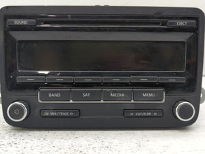 2014 Volkswagen Jetta Radio AM FM Cd Player Receiver Replacement P/N:1K0 035 164 F Fits 2013 2015 OEM Used Auto Parts